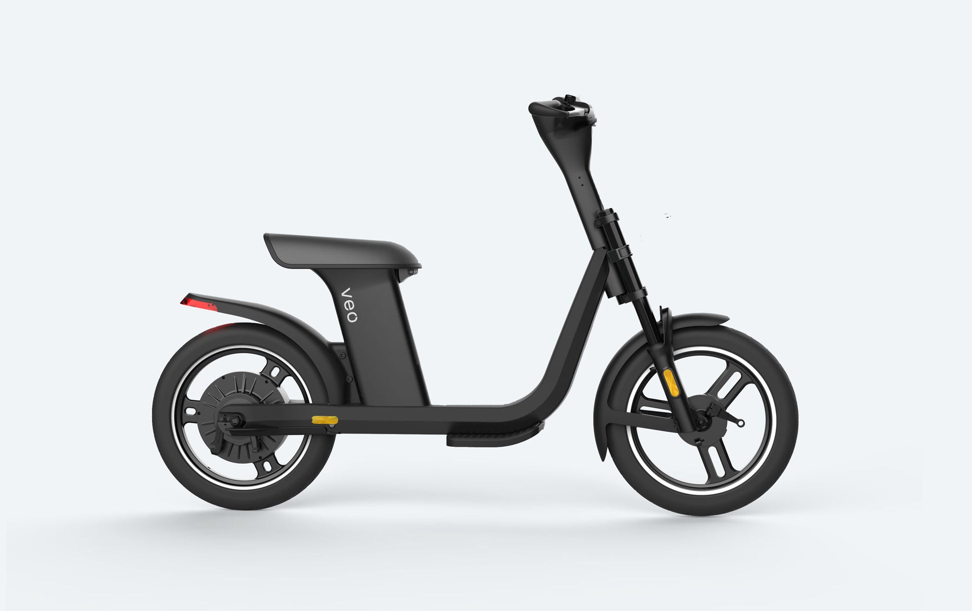 Veo Cosmo scooter upright seating position urban commuting long-range e-scooter